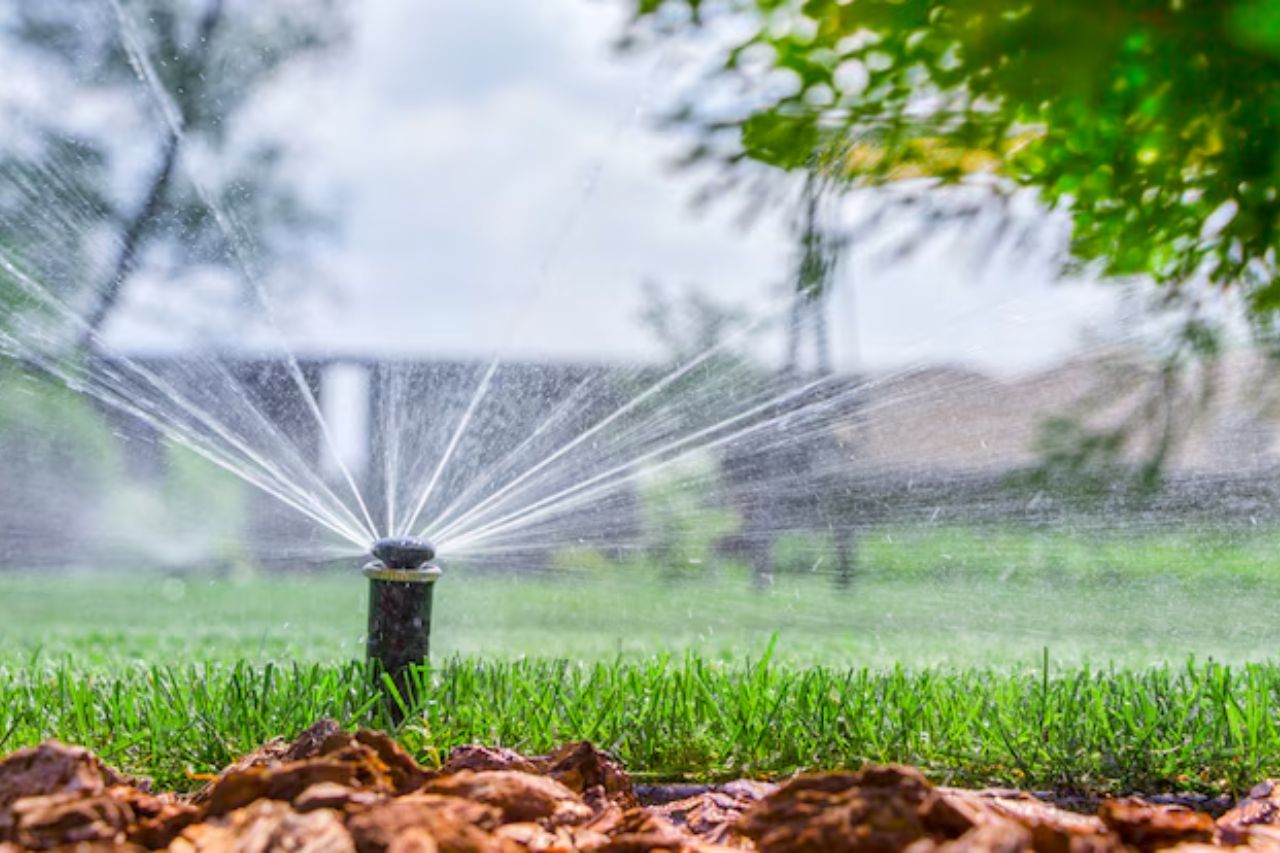 lawn irrigation sprinkler system
